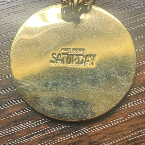 Kate Spade “Saturday” K Pendant Necklace GUC - Picture 4 of 6